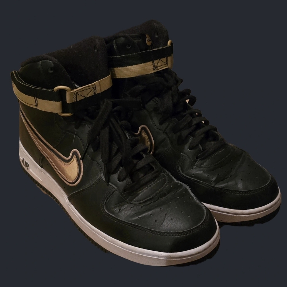 2018 NBA x Air Force 1 High '07 LV8 Sport 'Metallic Gold'